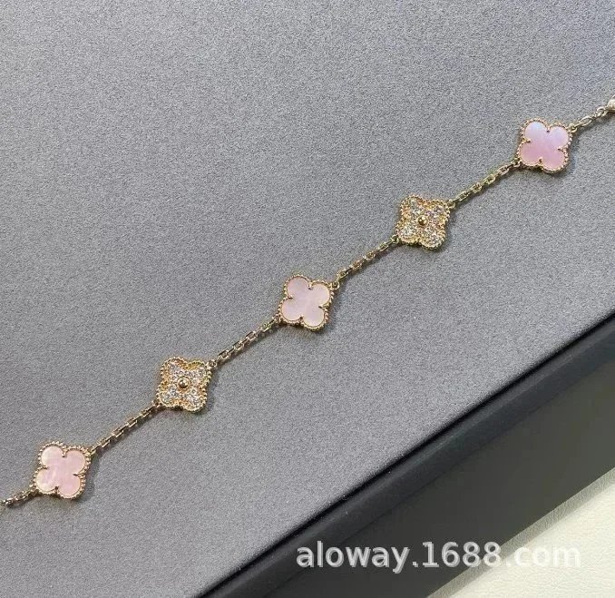 Diamond Rose Gold Pink Shell